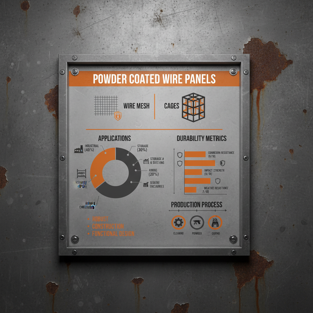 Durable and Versatile Powder Coated Wire Panels for Diverse Applications