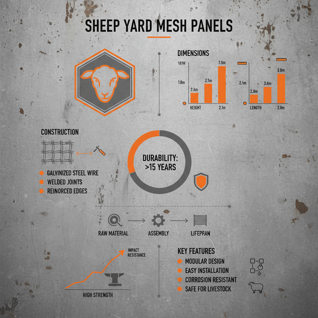 Optimize Sheep Management with Durable Sheep Yard Mesh Panels