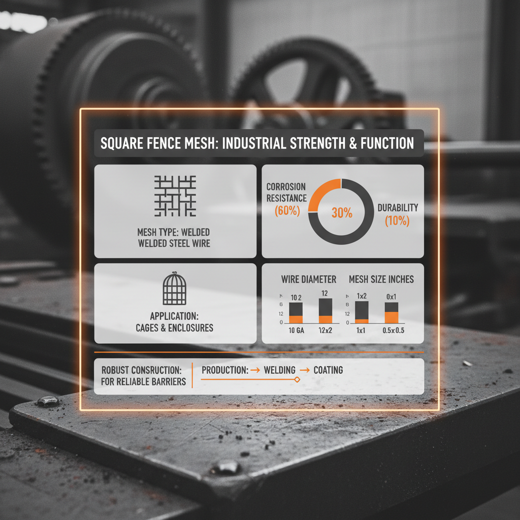 Comprehensive Guide to Durable and Versatile Square Fence Mesh Solutions