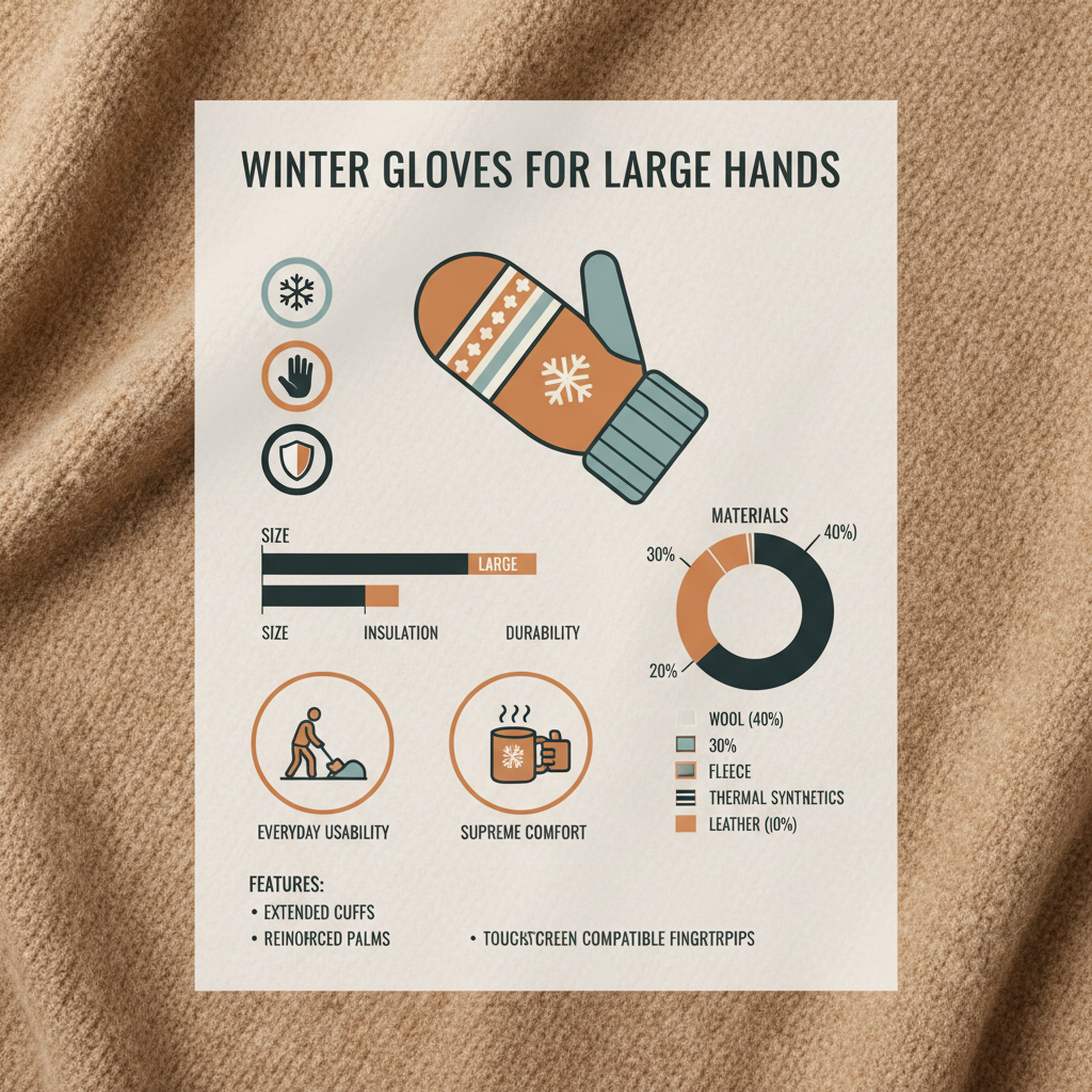Finding Comfortable Winter Gloves for Big Hands A Comprehensive Guide