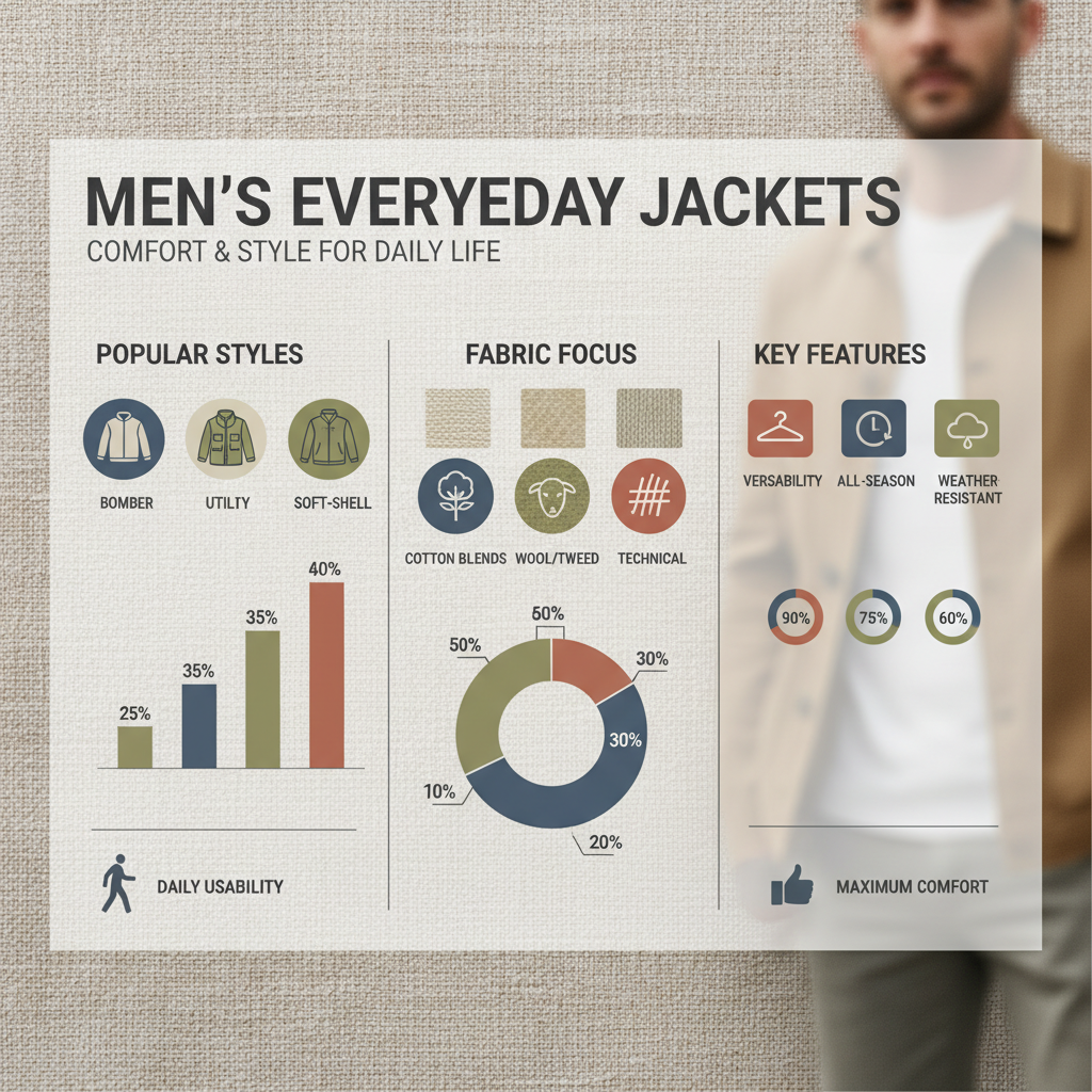 Elevate Your Everyday Style with Mens Daily Wear Jackets A Comprehensive Guide