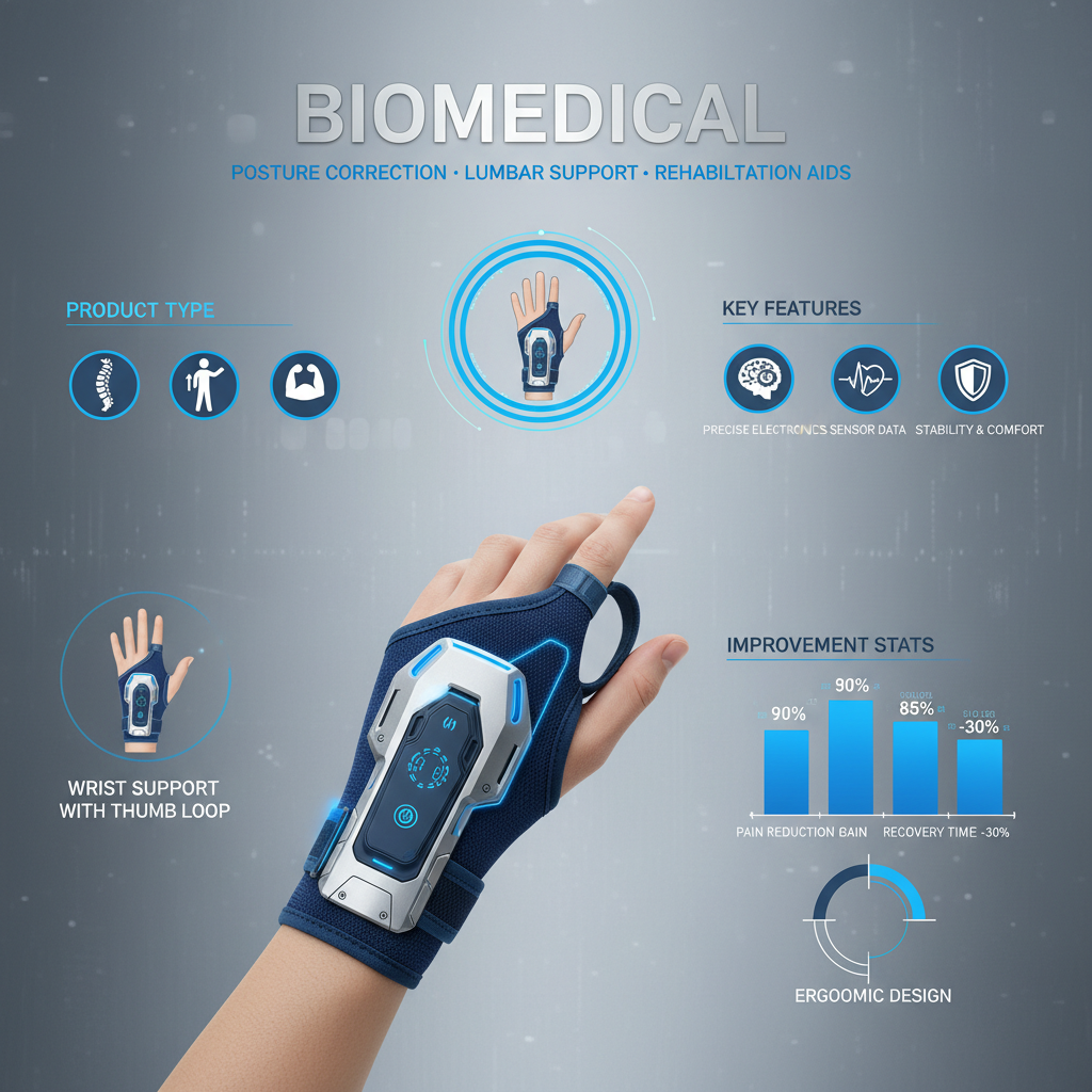 Optimal Wrist Recovery with a Supportive Wrist Support with Thumb Loop