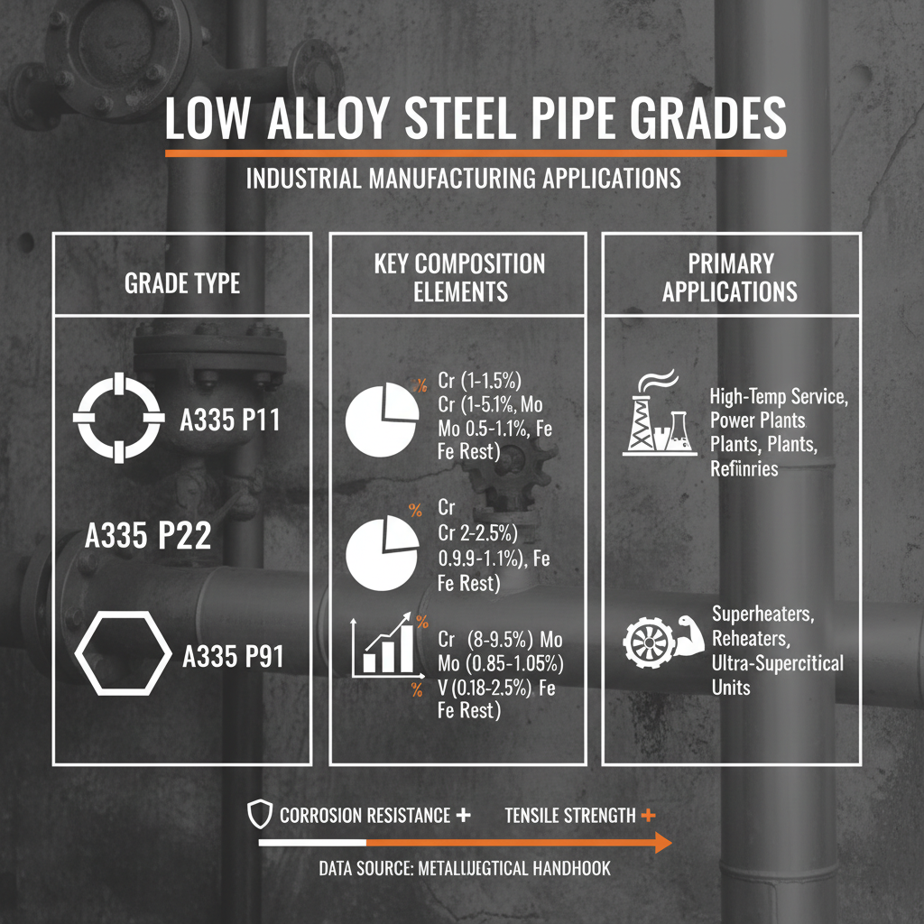 Comprehensive Guide to Understanding Low Alloy Steel Pipe Grades and Applications