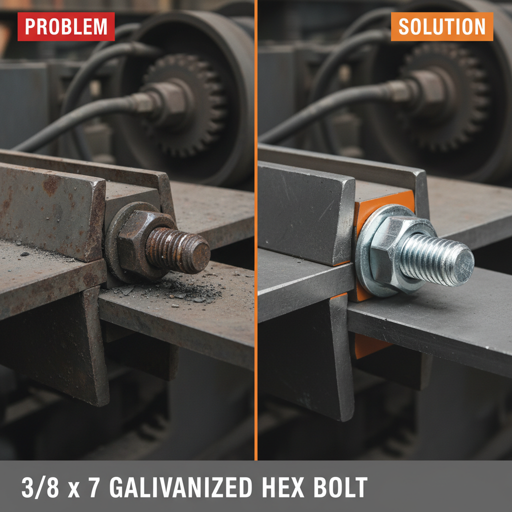 Comprehensive Guide to the 3/8 x 7 Galvanized Hex Bolt and Its Applications