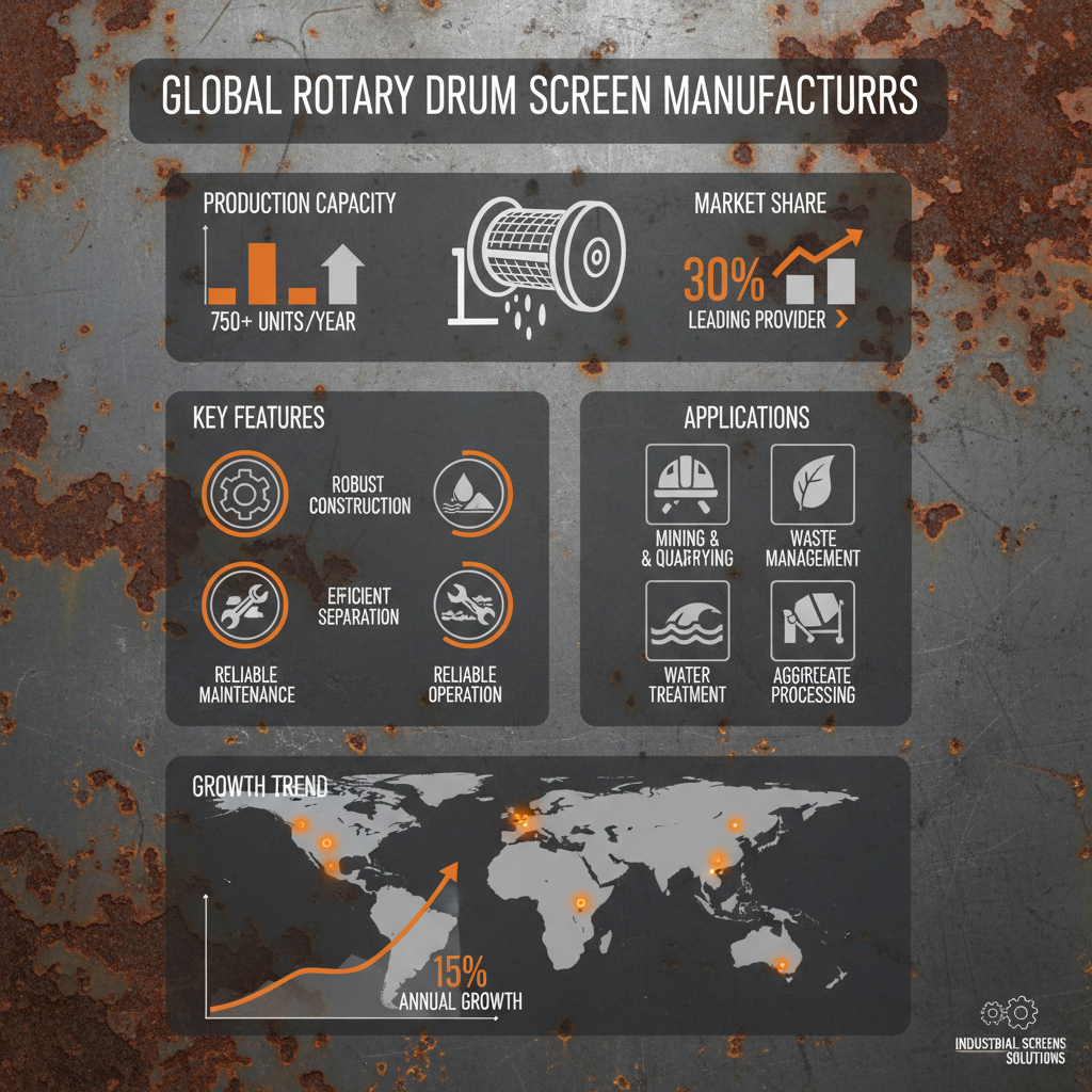 Comprehensive Guide to Rotary Drum Screen Manufacturers and Their Applications