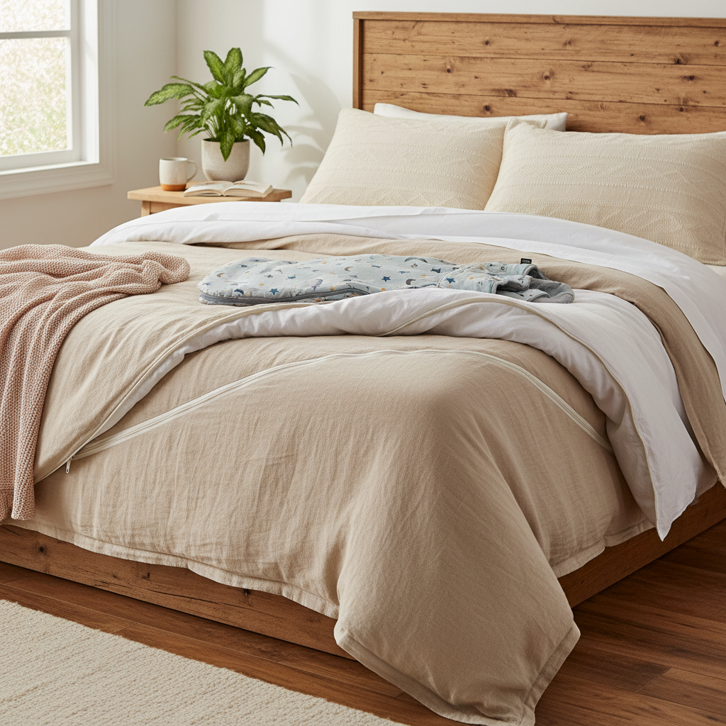 Enhance Sleep Comfort with a Premium Bed Cover with Zip for Queen Size