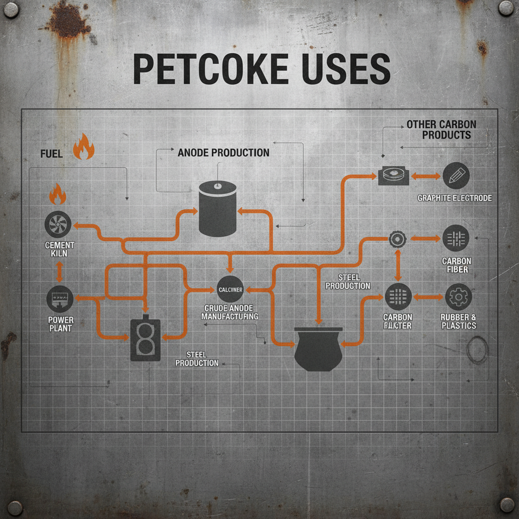 Exploring the Diverse Petcoke Uses Across Various Industries