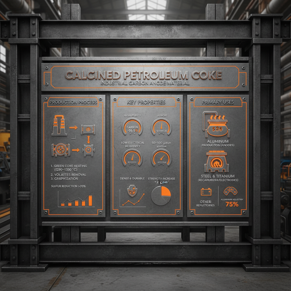 Understanding Calcined Petroleum Coke Meaning and Industrial Applications