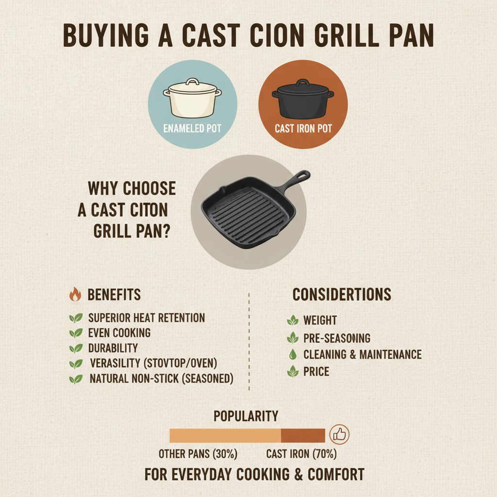 Buy Cast Iron Grill Pan For Delicious Searing And Versatile Cooking