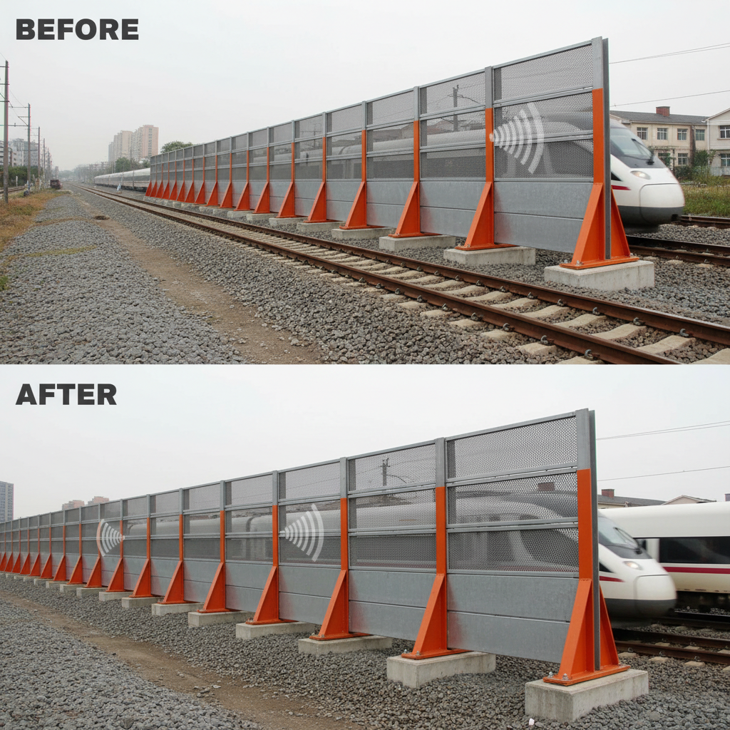 Effective Noise Barrier Railway Solutions for Community Wellbeing