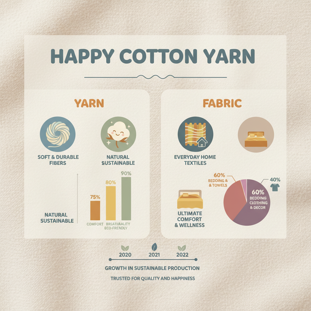Discover the Softness and Durability of Happy Cotton Yarn