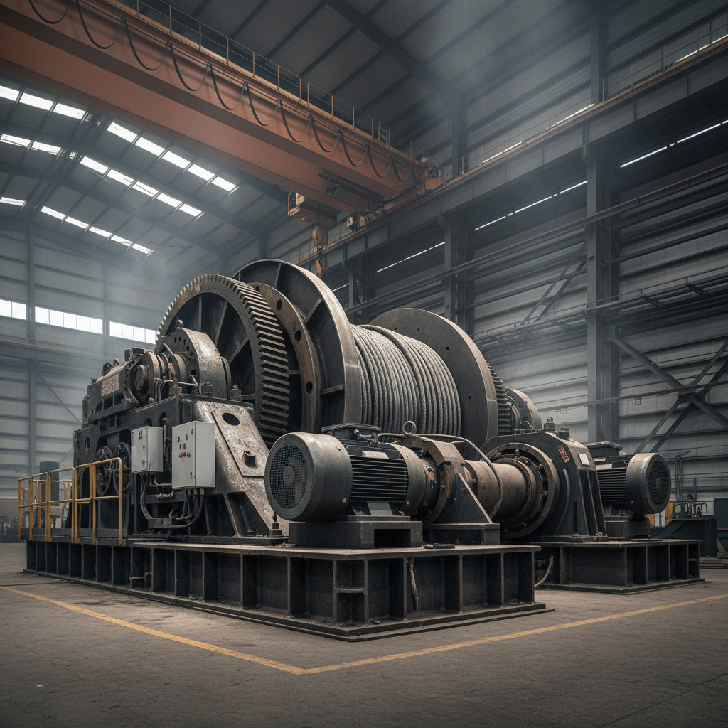 Understanding the Power and Applications of a Large Drum Winch for Heavy Lifting