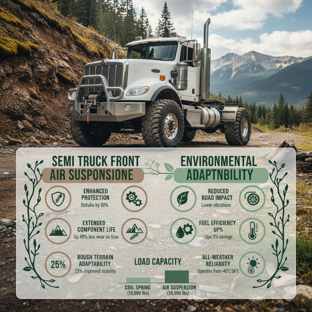 Understanding Semi Truck Front Air Suspension Systems for Optimal Performance