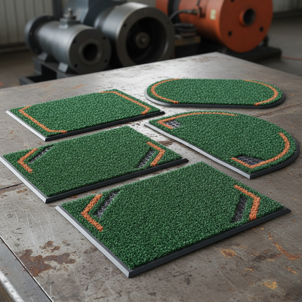 artificial grass door mats