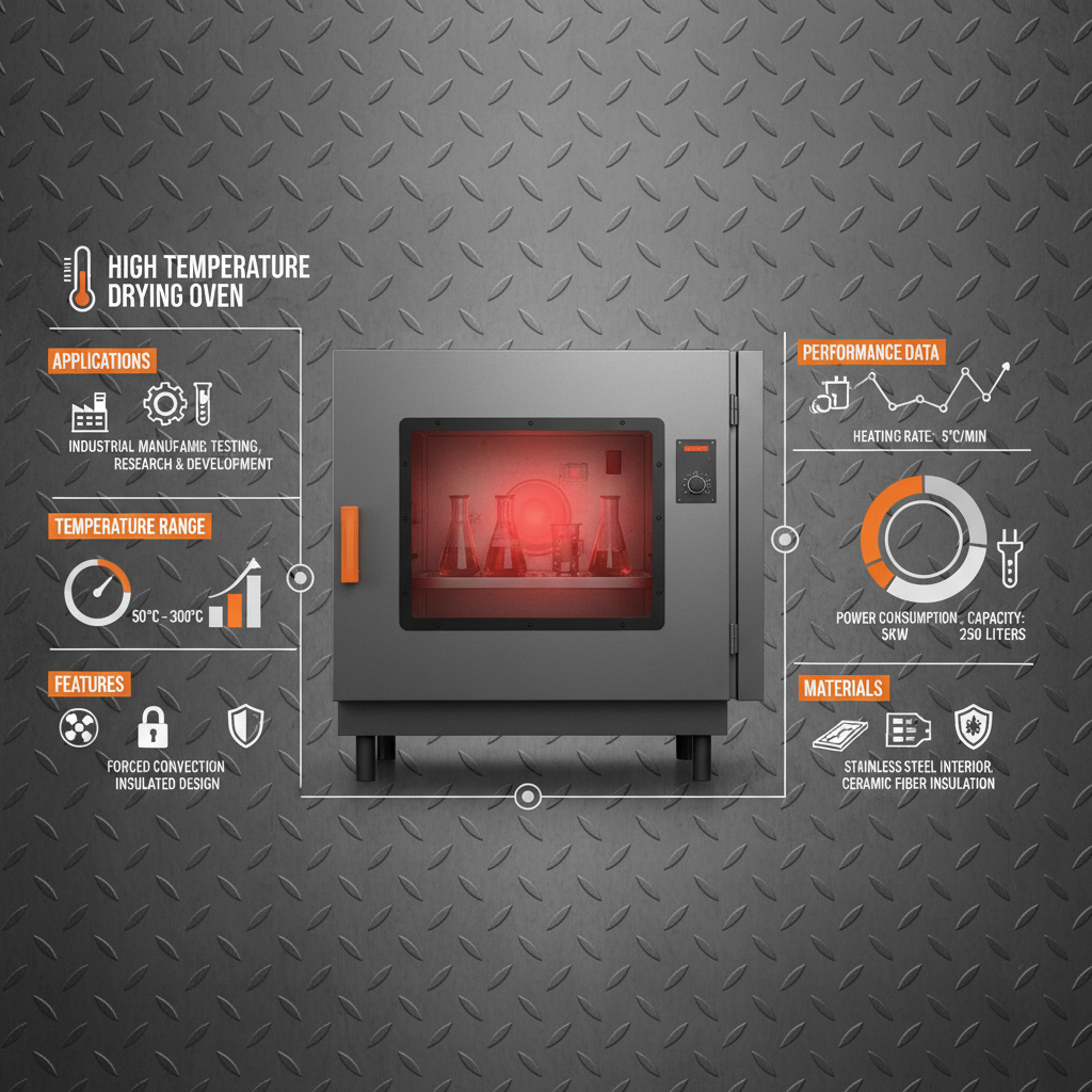 High Temperature Drying Oven