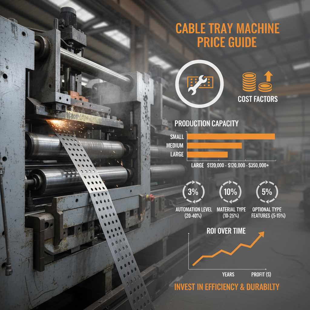 cable tray machine price