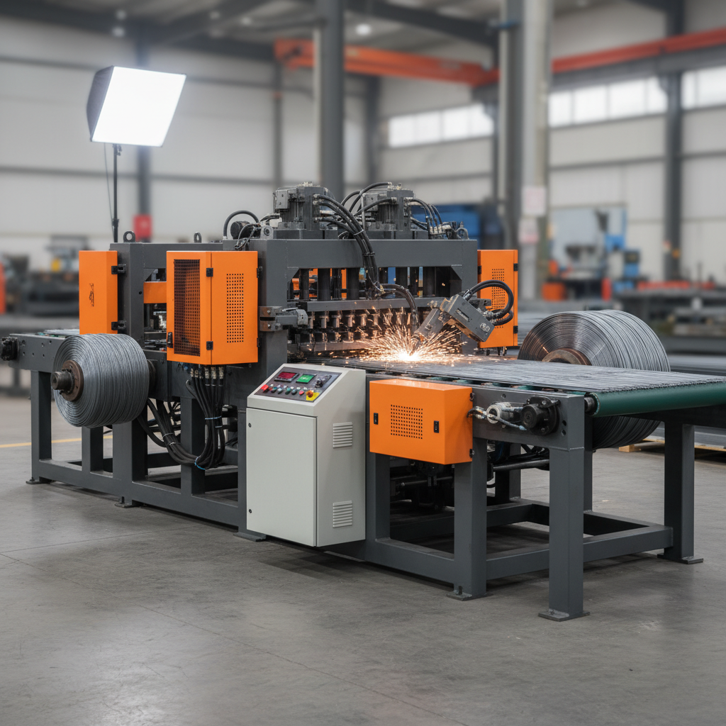 automatic welded wire mesh machine