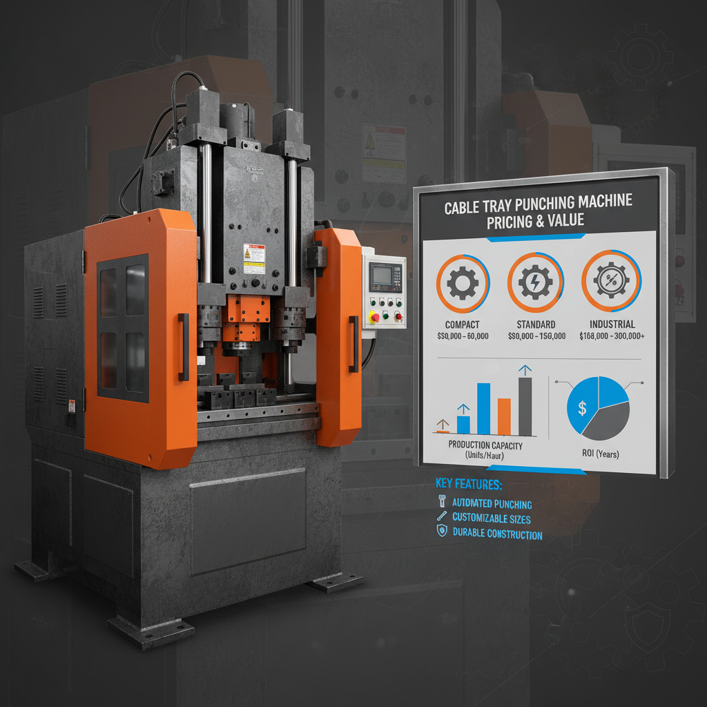 cable tray punching machine price
