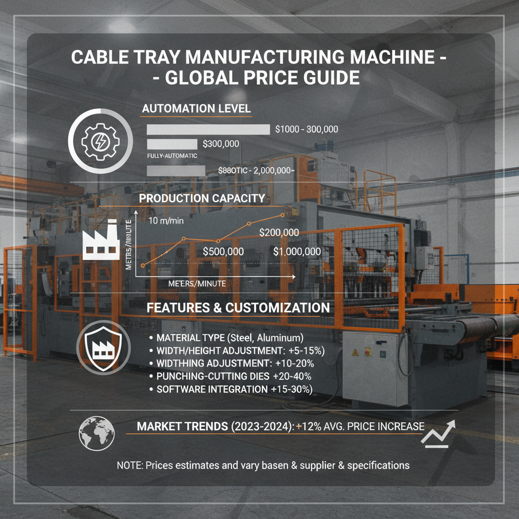 cable tray manufacturing machine price