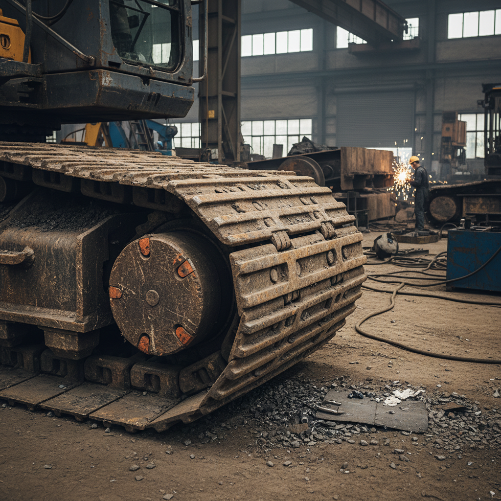 undercarriage track link