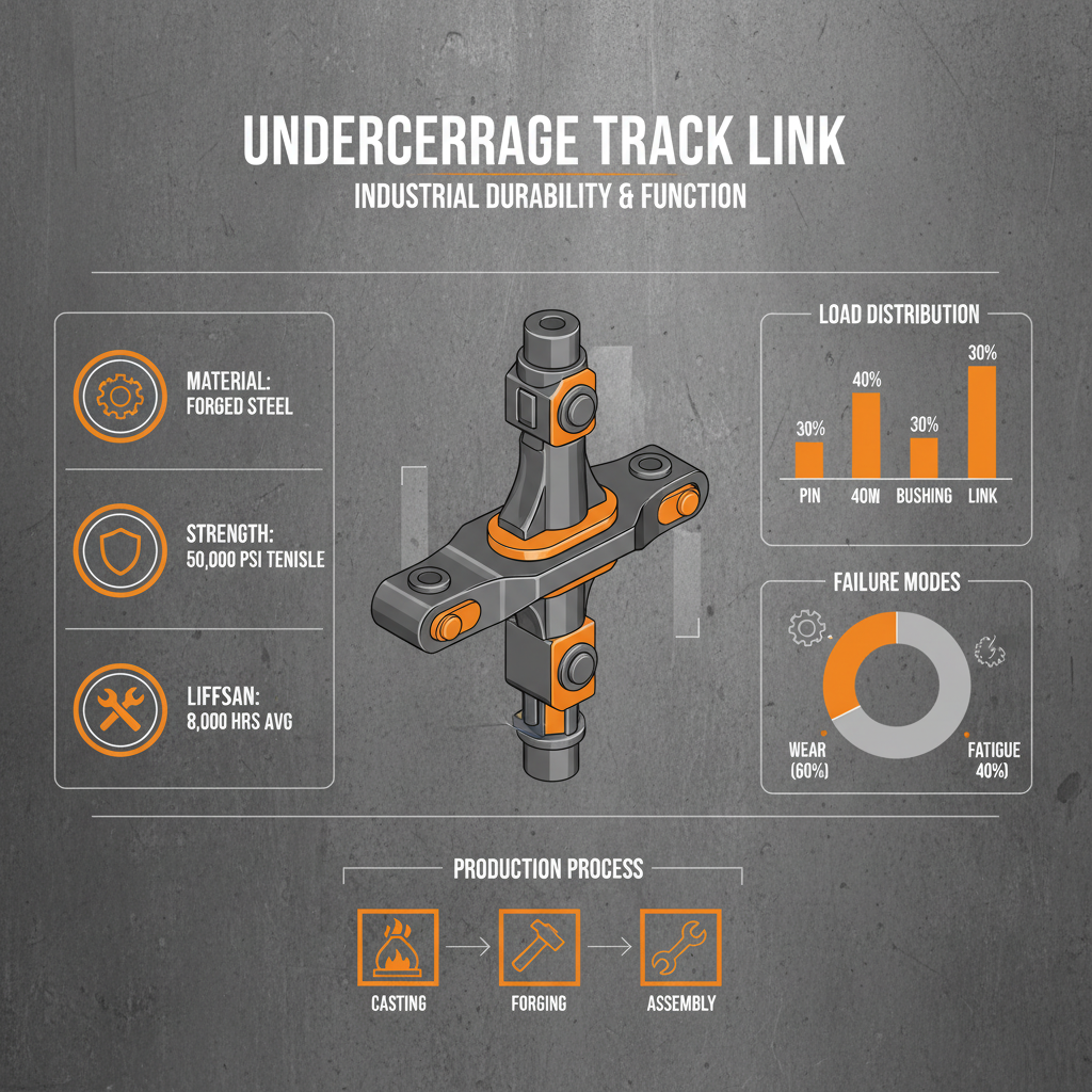 undercarriage track link