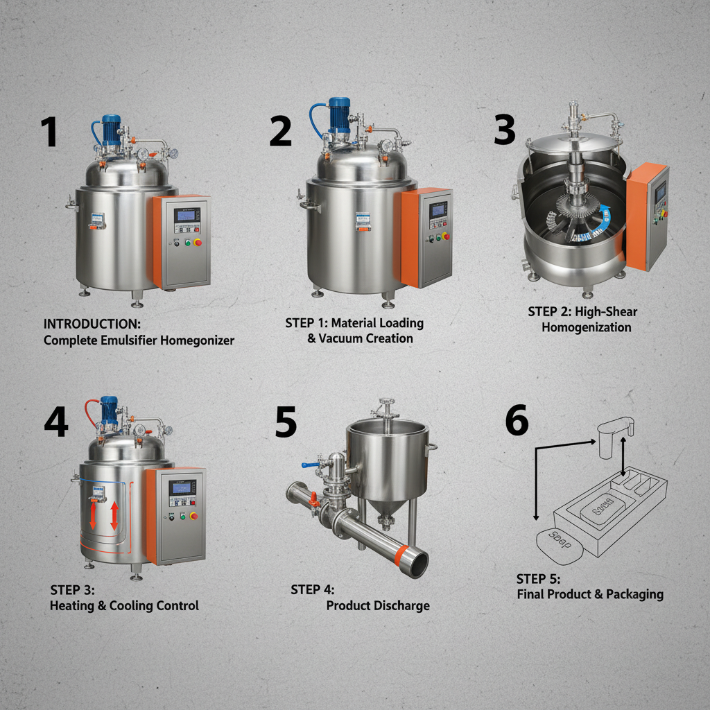 Comprehensive Guide to Vacuum Emulsifier Homogenizer Technology and Applications