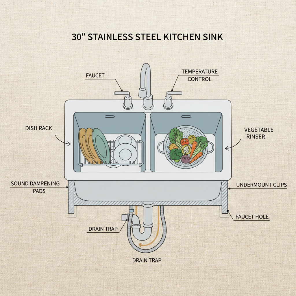 30 kitchen sink