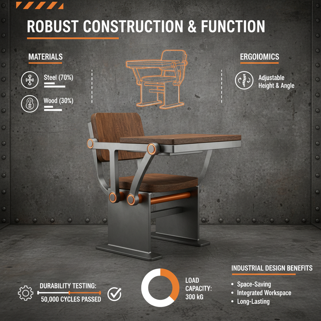 chair with writing table