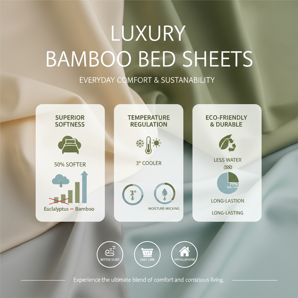 luxury bamboo bed sheets