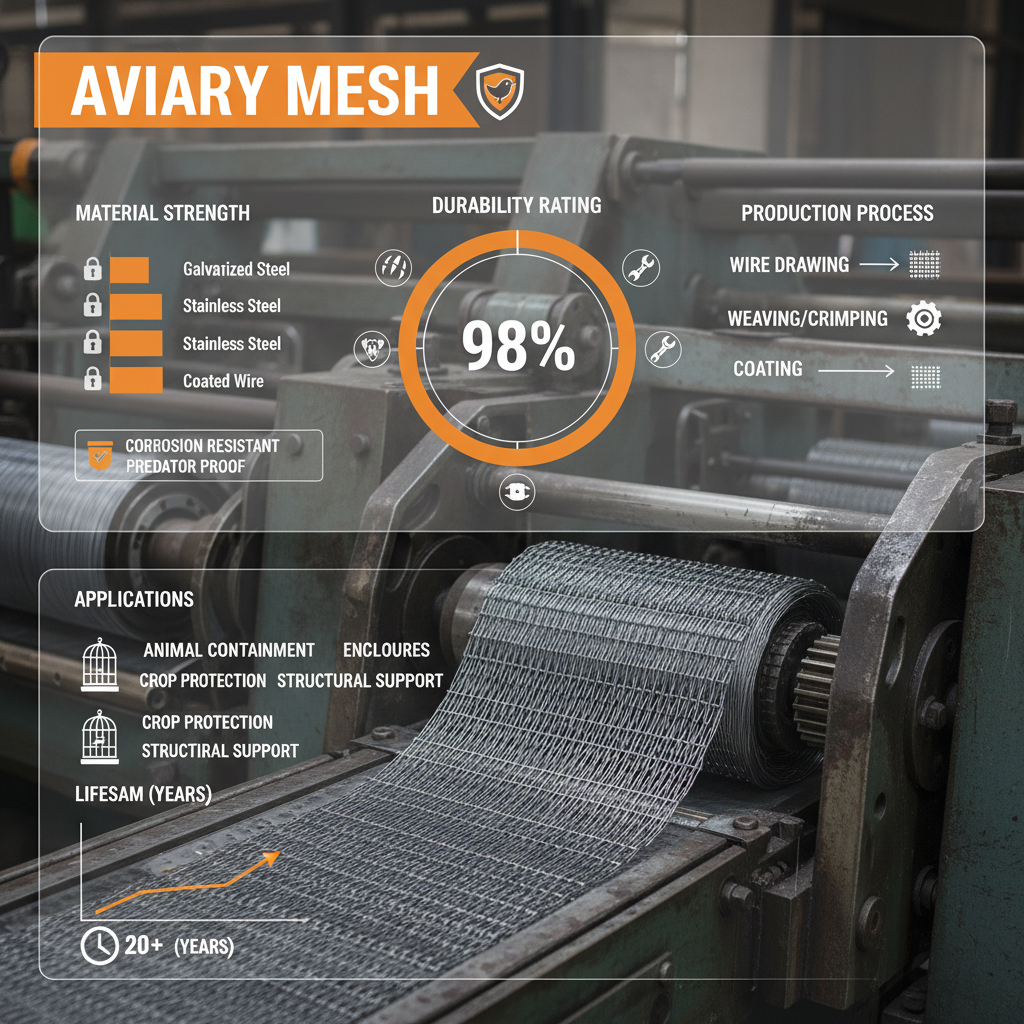 The Expanding Applications and LongTerm Value of Aviary Mesh Globally