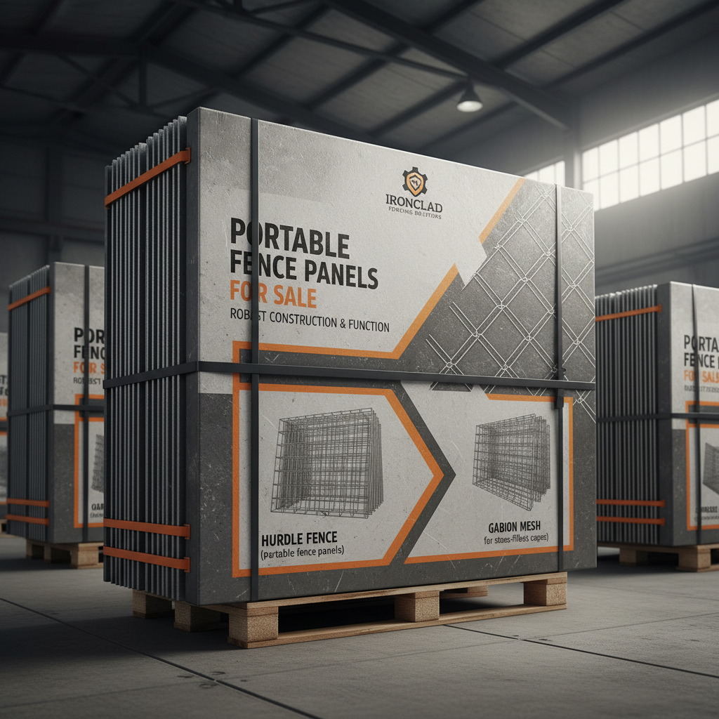 Find High Quality Portable Fence Panels For Sale At DQ Fences