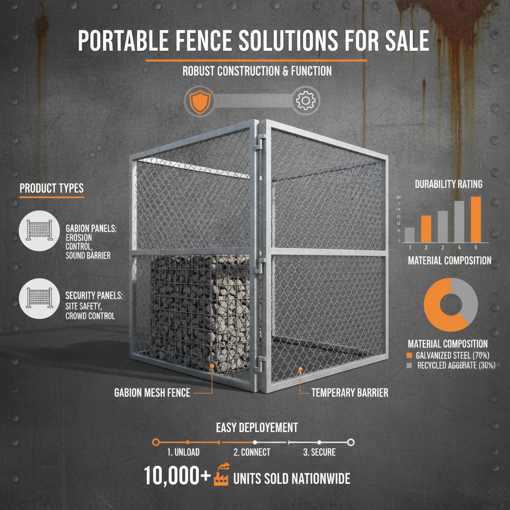 Elevate Your Security With Portable Fencing Solutions