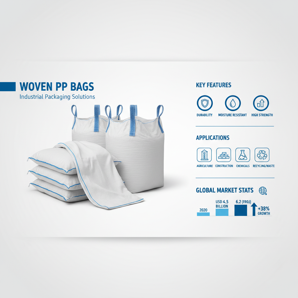 large woven polypropylene bags