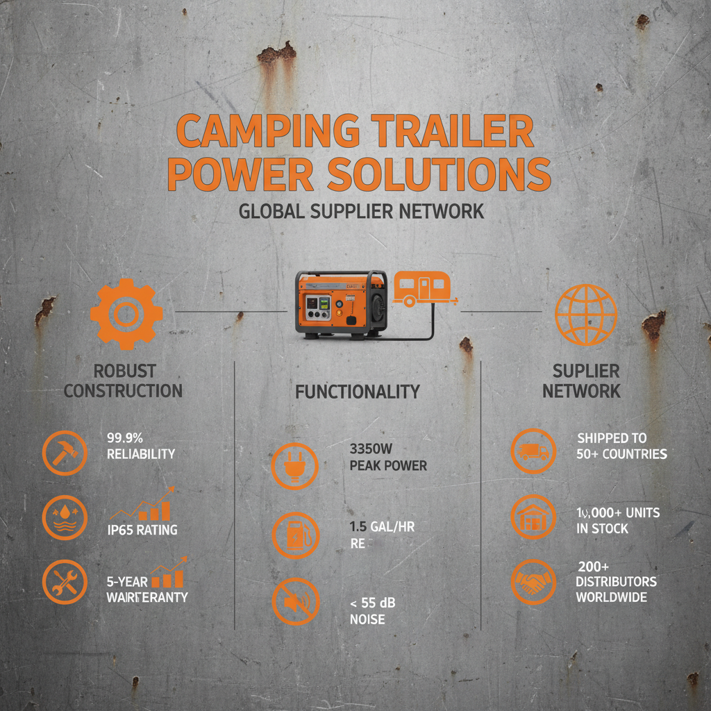 generator for camping trailer Supplier