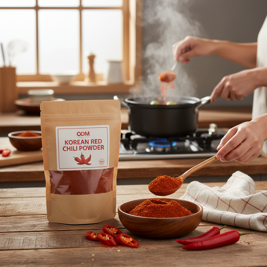 odm korean red chili powder