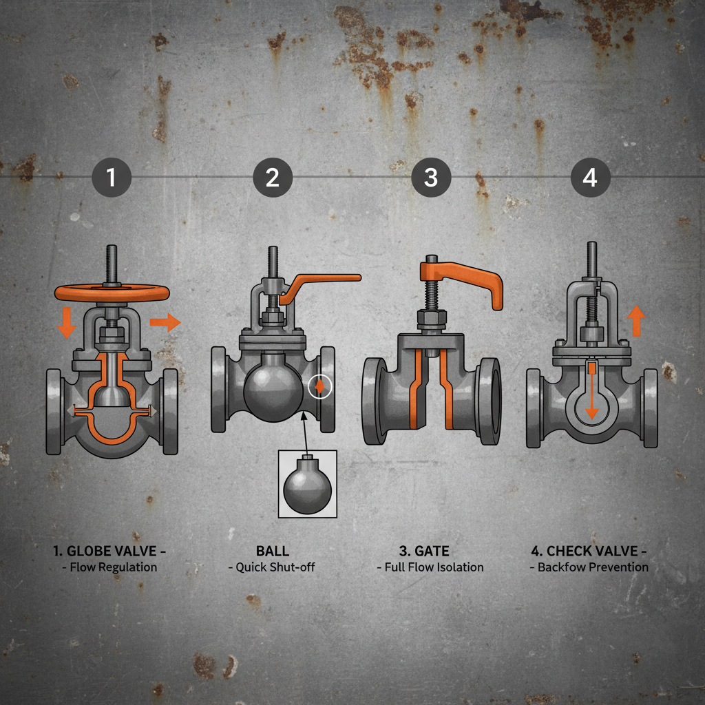 A Comprehensive Guide to Different Types of Industrial Valves and Their Applications