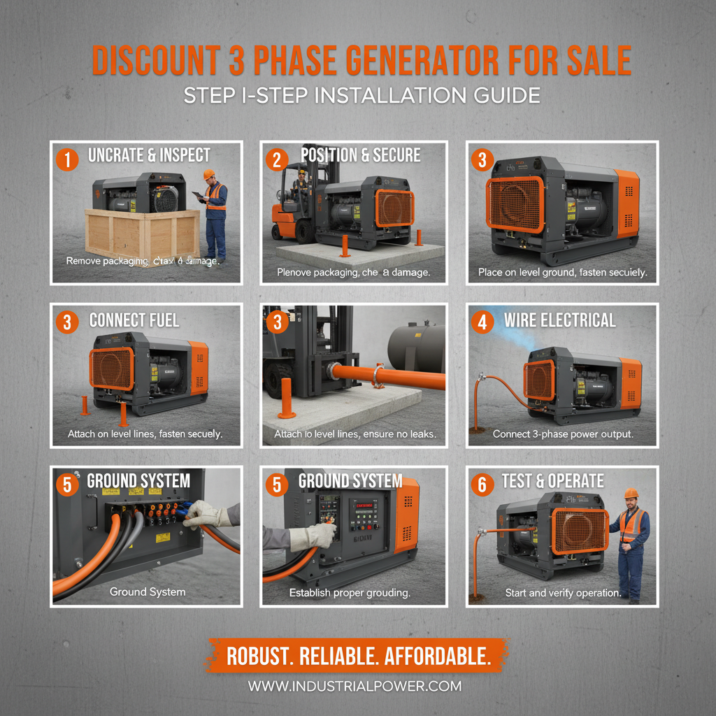 Discount 3 phase generator for sale