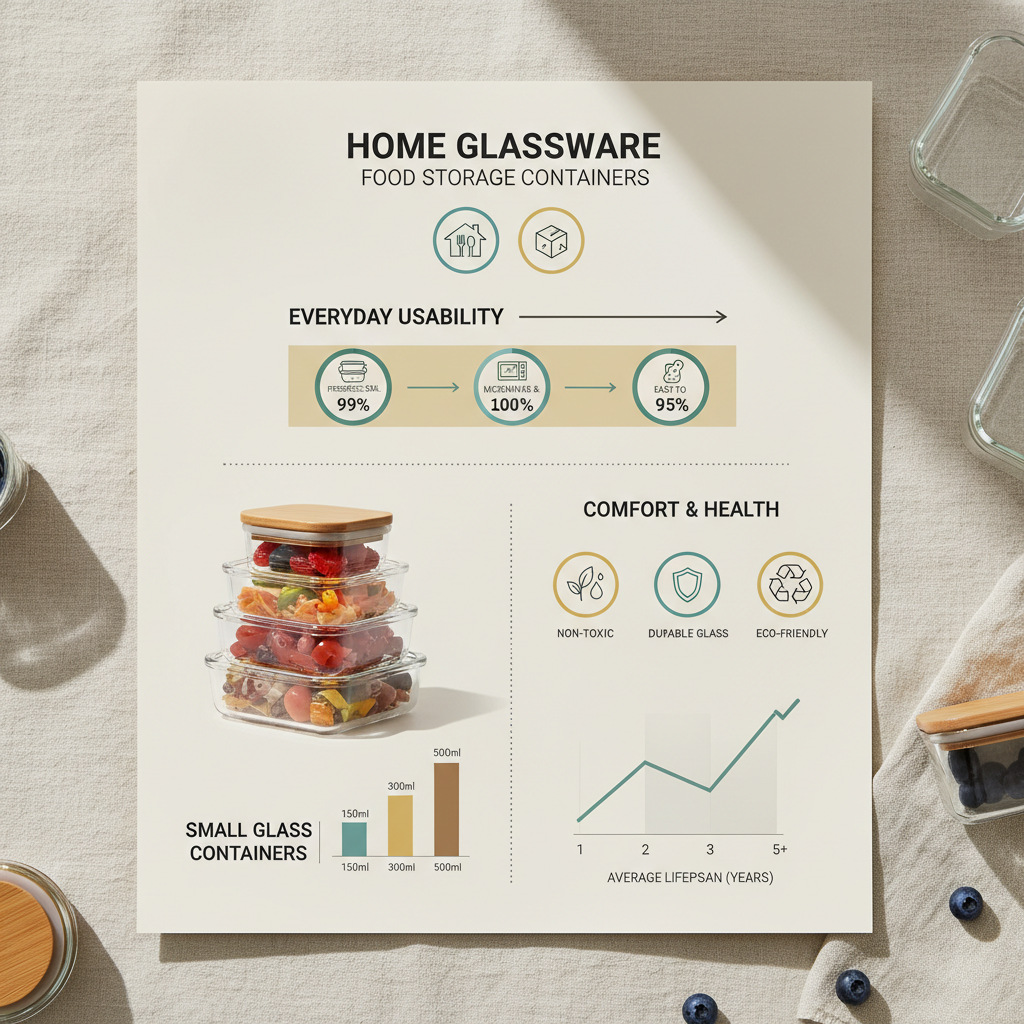 small glass food storage containers