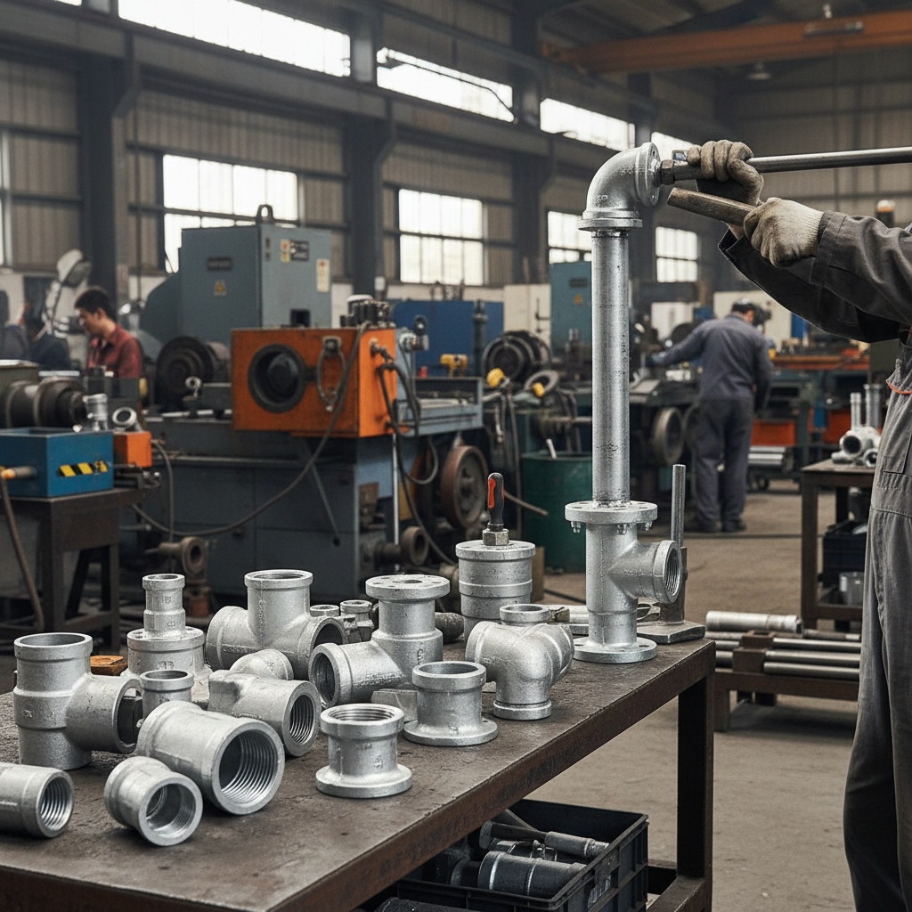 1 1/4 galvanized pipe fittings