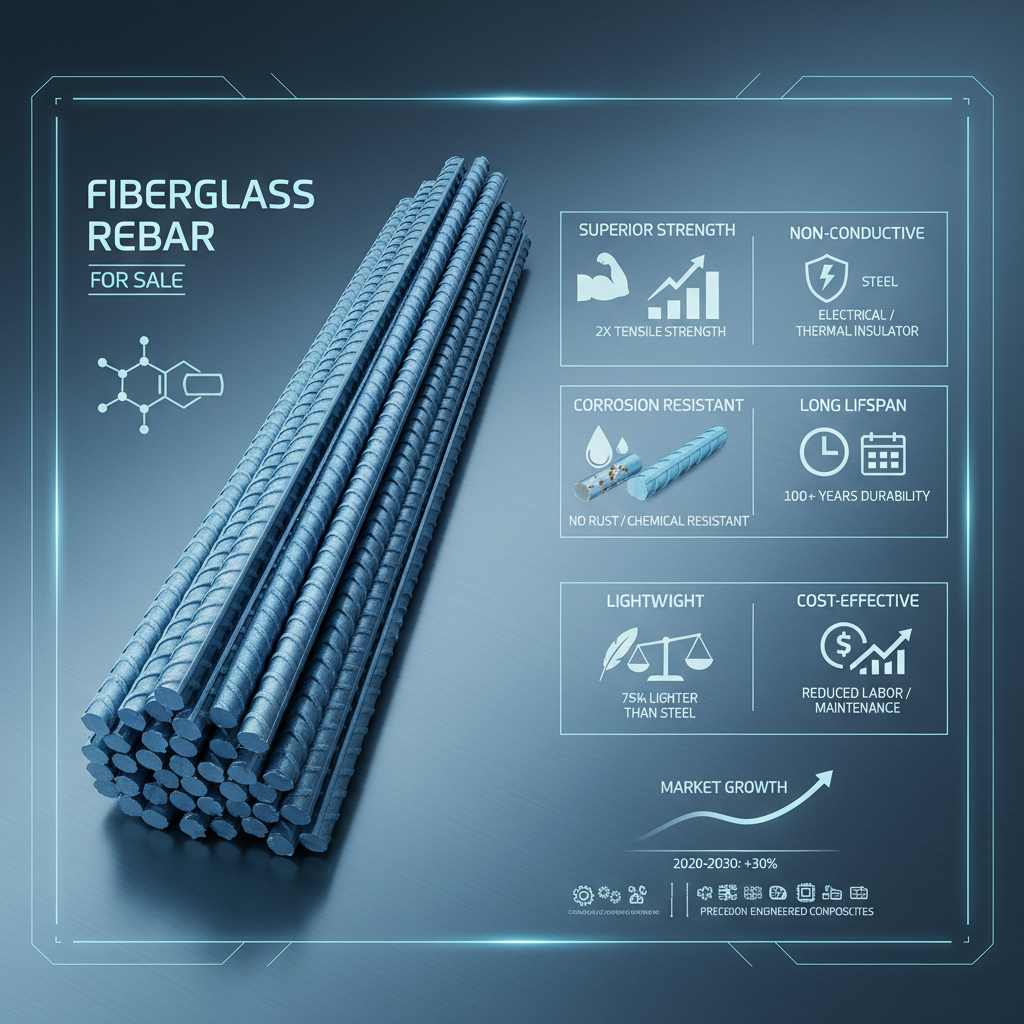 fiberglass rebar for sale