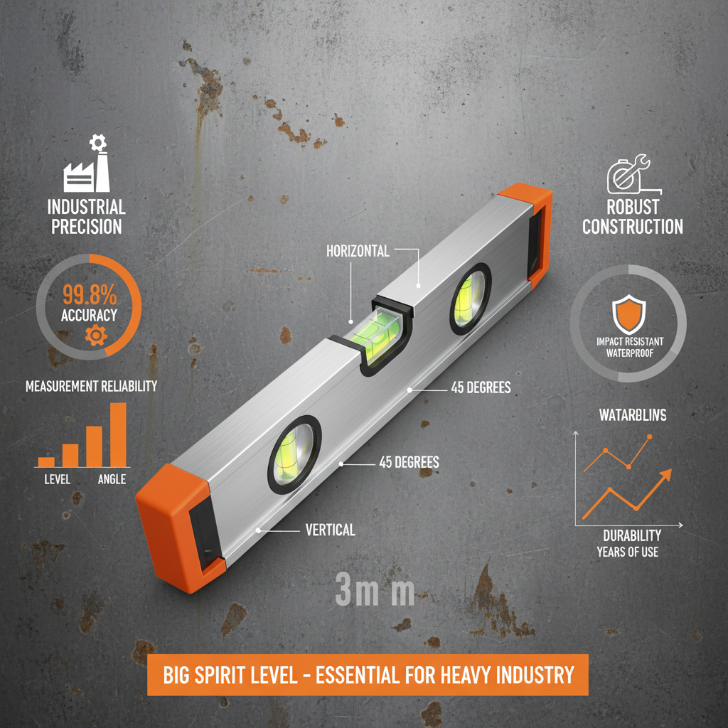 Choosing the Right Big Spirit Level for Accurate Alignment and Precision