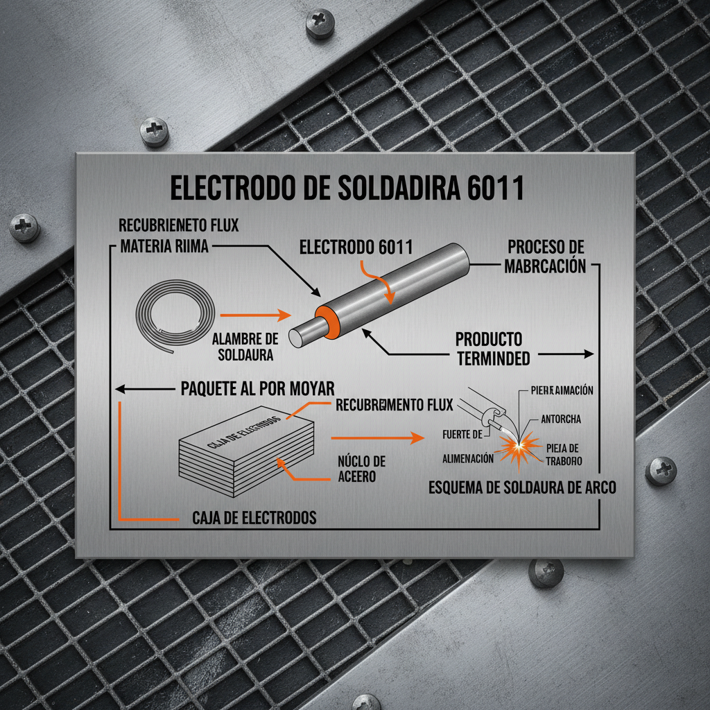 Premium Wholesale Electrodo de Soldadura 6011 Supplier for Global Industries