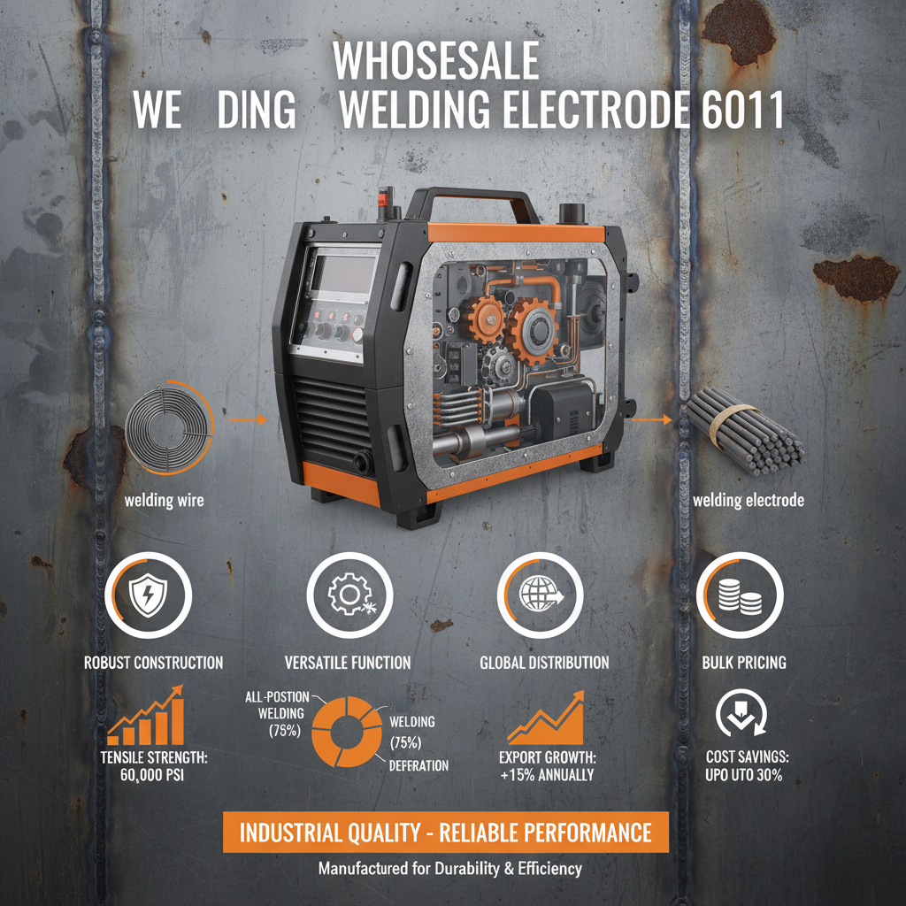 Premium Wholesale Electrodo de Soldadura 6011 Supplier for Global Industries
