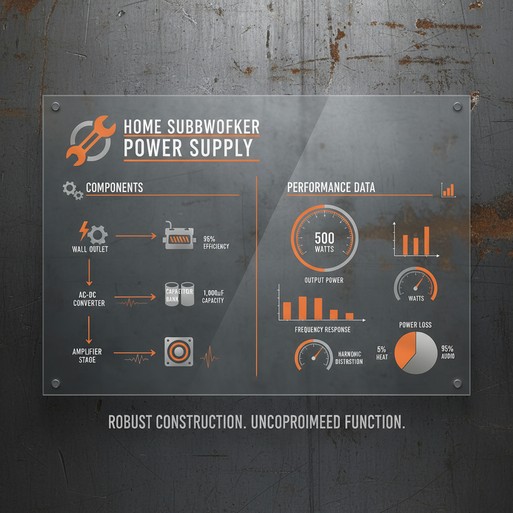 Maximize Your Bass With The Right Home Subwoofer Power Supply Selection