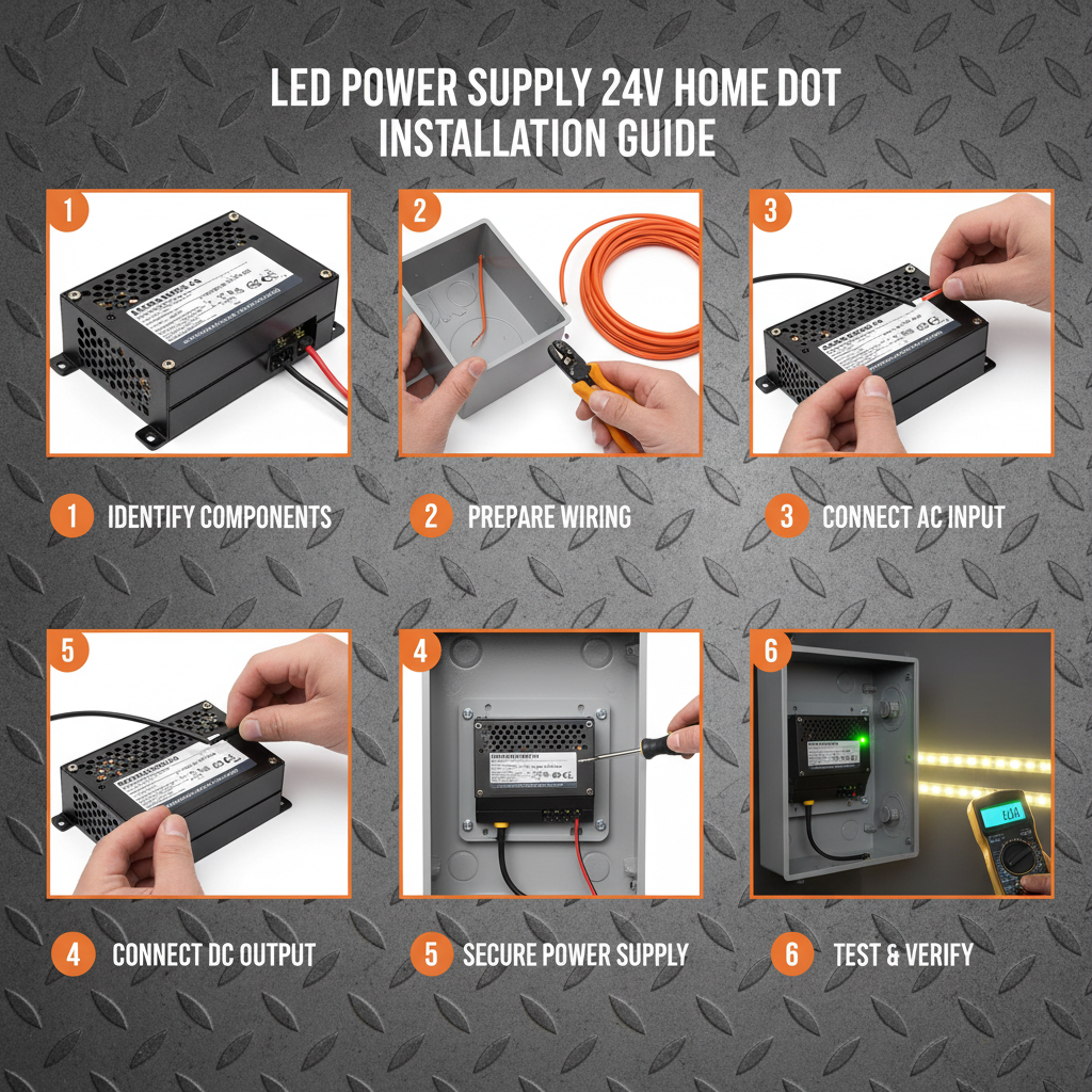 Choosing the Right LED Power Supply 24V for Home Depot Projects