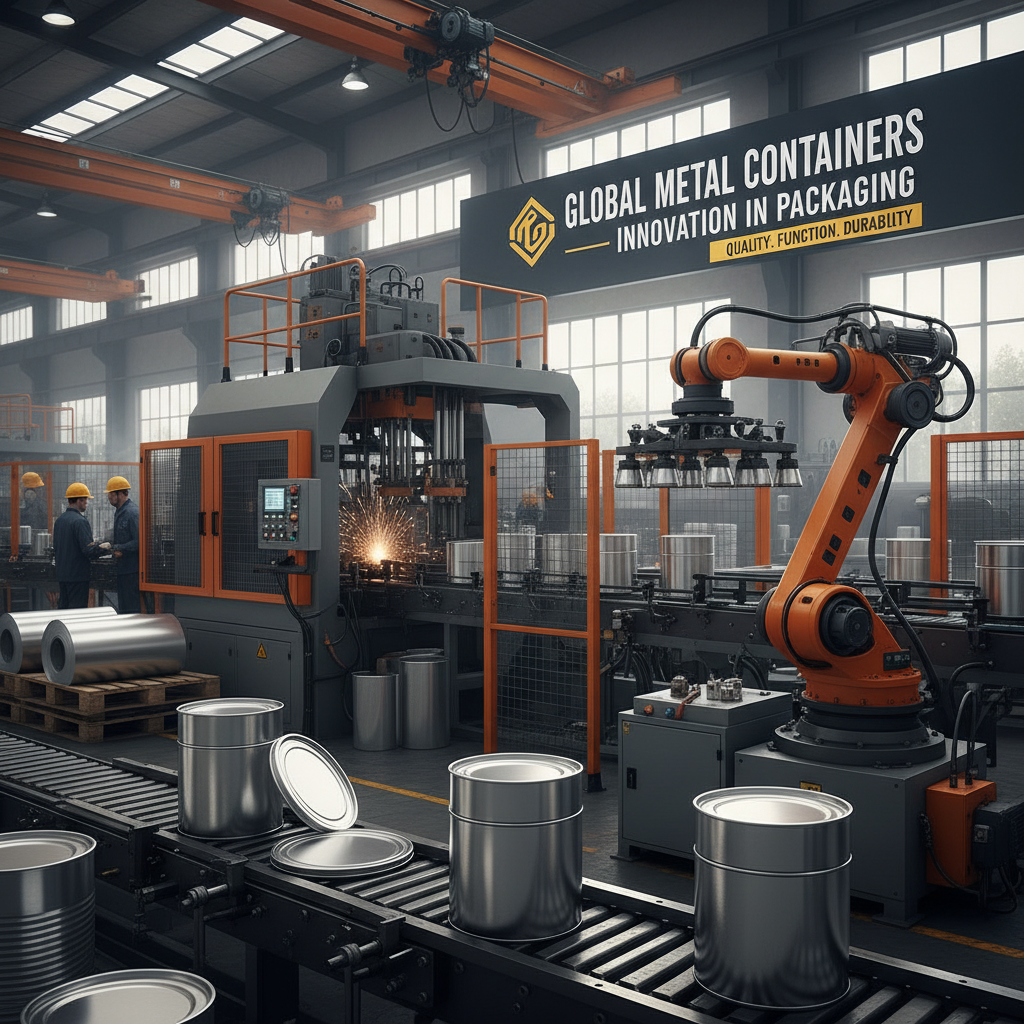 Find the Best Metal Container Manufacturers for Your Packaging Needs