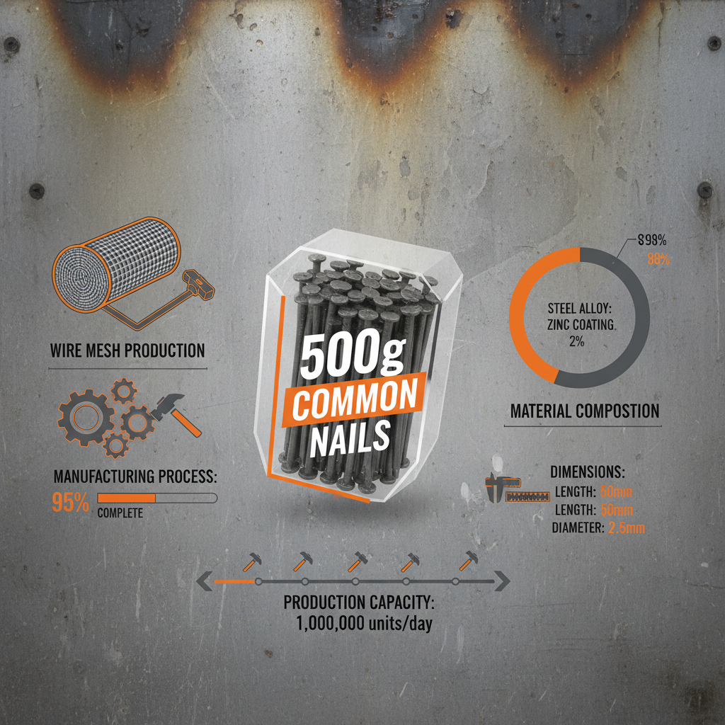 Comprehensive Guide to Common Nails 500g for Construction and DIY Projects