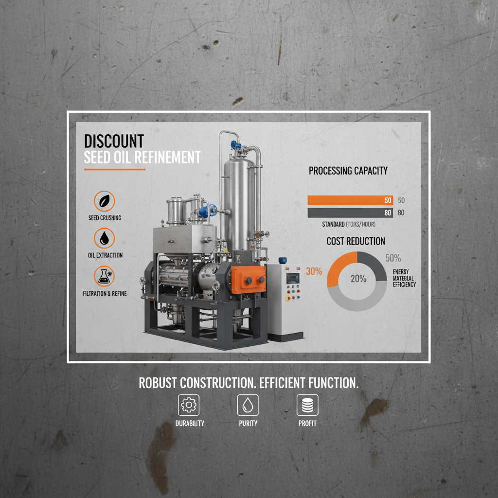Investing in a Discount Seed Oil Refined Machine for Optimal Oil Production