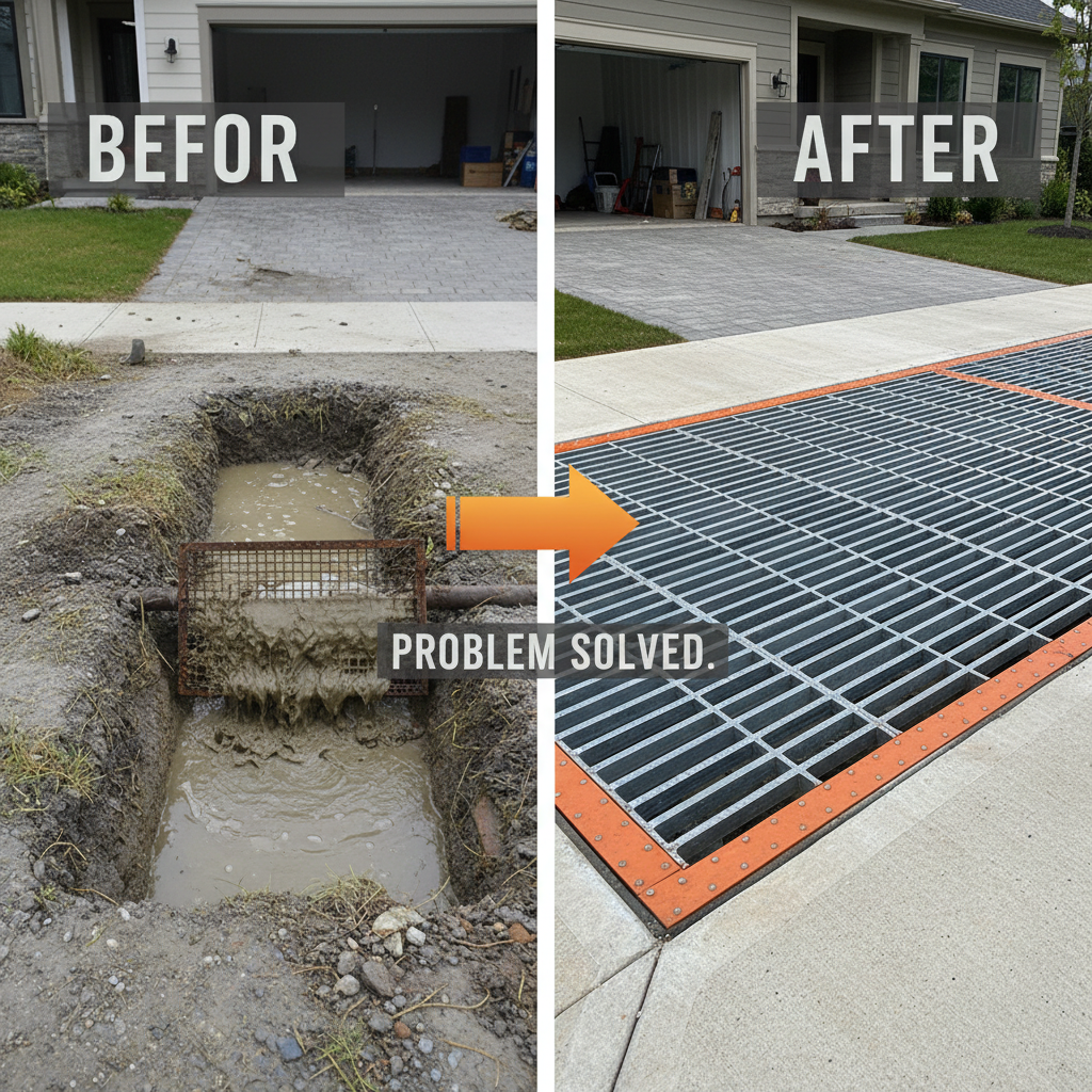 Comprehensive Guide to Choosing the Right Driveway Trench Drain Grate Systems