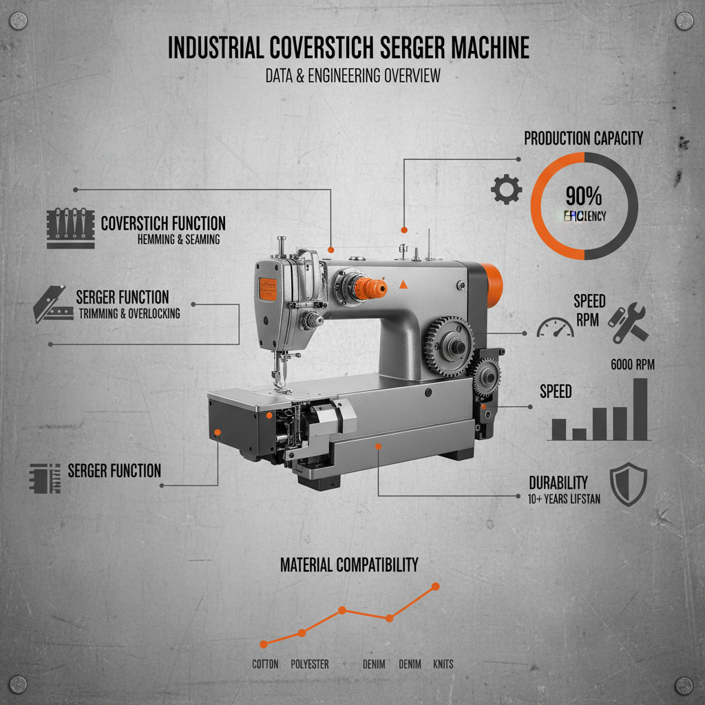 Unlock Professional Seams with a Coverstitch Serger Machine for Your Business